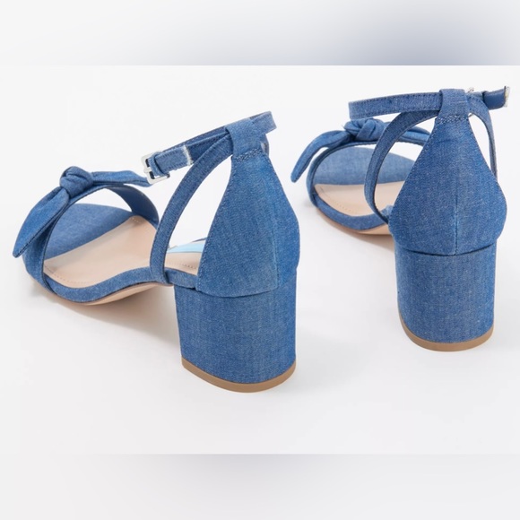 Women’s Draper James Preston Sandals in Dark Wash - Picture 9 of 11
